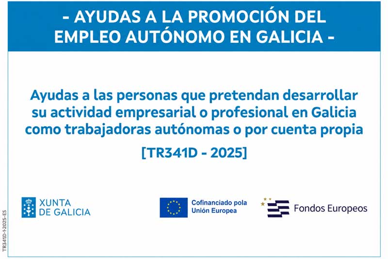 Ayudas a la promoción del empelo autónomo en Galicia